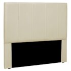 Cabeceira Casal 140cm Veludo Ravenna  Bege