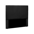 Cabeceira Casal 140cm Veludo Ravenna  Preto