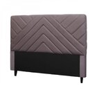 Cabeceira Casal 140cm Veludo Sky  Rosê