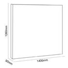 Cabeceira Casal 140cm Veludo Sky  Rosê