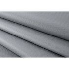 Cabeceira Casal 140x60cm Courino Curva Luxo Cinza/fumê