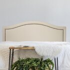 Cabeceira Casal 140x60cm Estofada Para Cama Box Com Tachas Cu