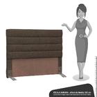 Cabeceira Casal 145cm Oásisano Amarelo