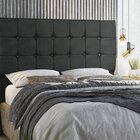 Cabeceira Casal 160 Cm Com Strass Dubai Preto