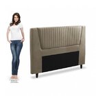 Cabeceira Casal 160cm Barcelona Dobuê Camurça