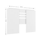 Cabeceira Casal 165cm Sensys Plus Thb