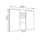 Cabeceira Casal 165cm Sensys Plus Thb