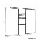 Cabeceira Casal 165cm Sensys Plus Thb