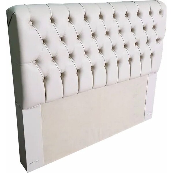 Cabeceira Casal 1 40 M Sophia Corano Bege