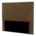 Cabeceira Casal 1 40m Ávila Suede Caramelo - Pallazio