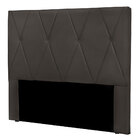 Cabeceira Casal 1 40m Ávila Suede Cinza - Pallazio