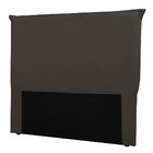 Cabeceira Casal 1 40m Barcelona Suede Cinza - Pallazio