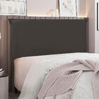 Cabeceira Casal 1 40m Barcelona Suede - Pallazio - Cinza