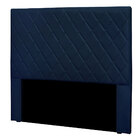 Cabeceira Casal 1 40m Córdoba Suede Azul Marinho - Pallazio