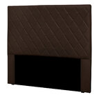 Cabeceira Casal 1 40m Córdoba Suede - Pallazio - Marrom