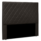 Cabeceira Casal 1 40m Esmeralda Corano Marrom - Pallazio