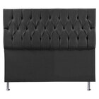 Cabeceira Casal 1 40m Madrid Suede Cinza - Pallazio