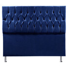 Cabeceira Casal 1 40m Madrid Suede - Pallazio - Azul