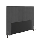 Cabeceira Casal 1 40m Munique Linho - Pallazio - Grafite