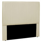 Cabeceira Casal 1 40m Ravenna Veludo Bege - Pallazio