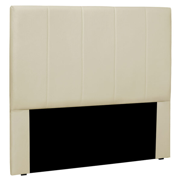 Cabeceira Casal 1 40m Ravenna Veludo Bege - Pallazio
