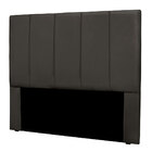 Cabeceira Casal 1 40m Sevilha Suede Cinza - Pallazio