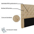 Cabeceira Casal 1 40m Tânia Linho Dourado - Pallazio