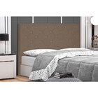 Cabeceira Casal 1 40m Tânia Suede - Pallazio - Caramelo