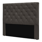 Cabeceira Casal 1 40m Toledo Suede Cinza - Pallazio