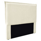 Cabeceira Casal 1 40m Veneza Linho Rústico Natural - Pallazio