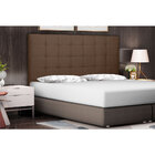 Cabeceira Casal 1 40m Verona Suede - Pallazio - Caramelo