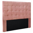 Cabeceira Casal 1 40m Verona Veludo Rosa - Pallazio