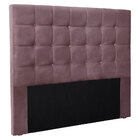 Cabeceira Casal 1 40m Verona Veludo Uva - Pallazio