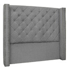 Cabeceira Casal 1 40m Vicenza Linho Rústico - Pallazio - Cinz