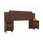 Cabeceira Casal 216cm Com 2 Mesas De Cabeceira Multimóveis Cr