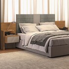 Cabeceira Casal 2 Gavetas Canela - Kappesberg