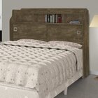 Cabeceira Casal 2 Portas Jéssica  Castanho Wood