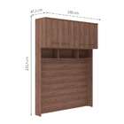 Cabeceira Casal 4 Pt Elite Capuccino