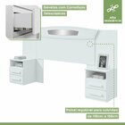 Cabeceira Casal Ajustável Com 2 Mesas De Cabeceira Novitá móv