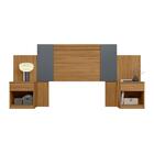 Cabeceira Casal Araguaia Extensível Ripada - Moval