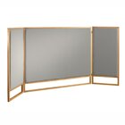 Cabeceira Casal Articulada Lambri 140cm  Cinza