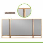 Cabeceira Casal Articulada Lambri 140cm  Cinza