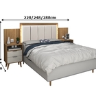 Cabeceira Casal Atenas Freijó/off White – Vitamov