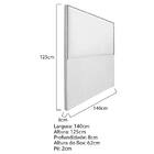 Cabeceira Casal Bali P02 140 Cm Para Cama Box Corano - Amaren