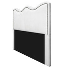 Cabeceira Casal Bari P02 140 Cm Para Cama Box Suede - Amarena