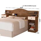 Cabeceira Casal Basoto Lisboa Castanho Off White