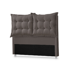 Cabeceira Casal Belgica 1,38 Cinza