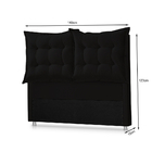 Cabeceira Casal Belgica 1,38 Preto