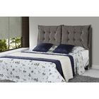 Cabeceira Casal Belgica 1,58 Cinza