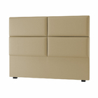 Cabeceira Casal Bia 140 Cm Suede Cappucino - D A Decor